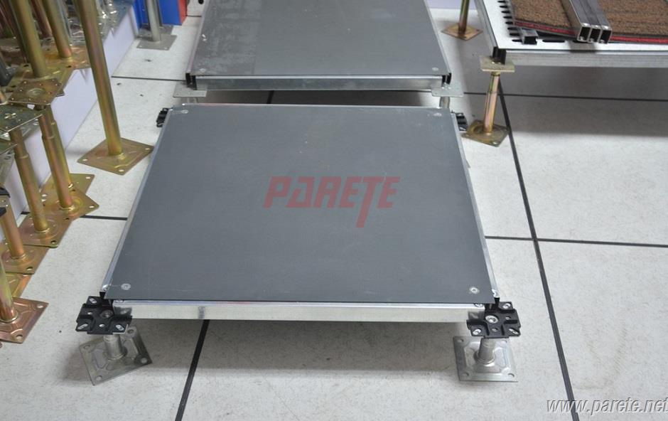 bare finish steel raised floor panel